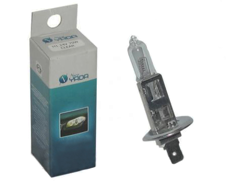 Лампа фары (галогенная) Дальний свет H1 24V 70W CLEAR NORD YADA 